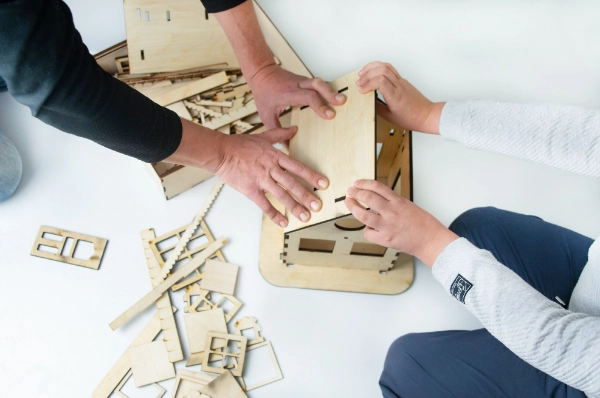 3D Wood Laser Cutter for Education