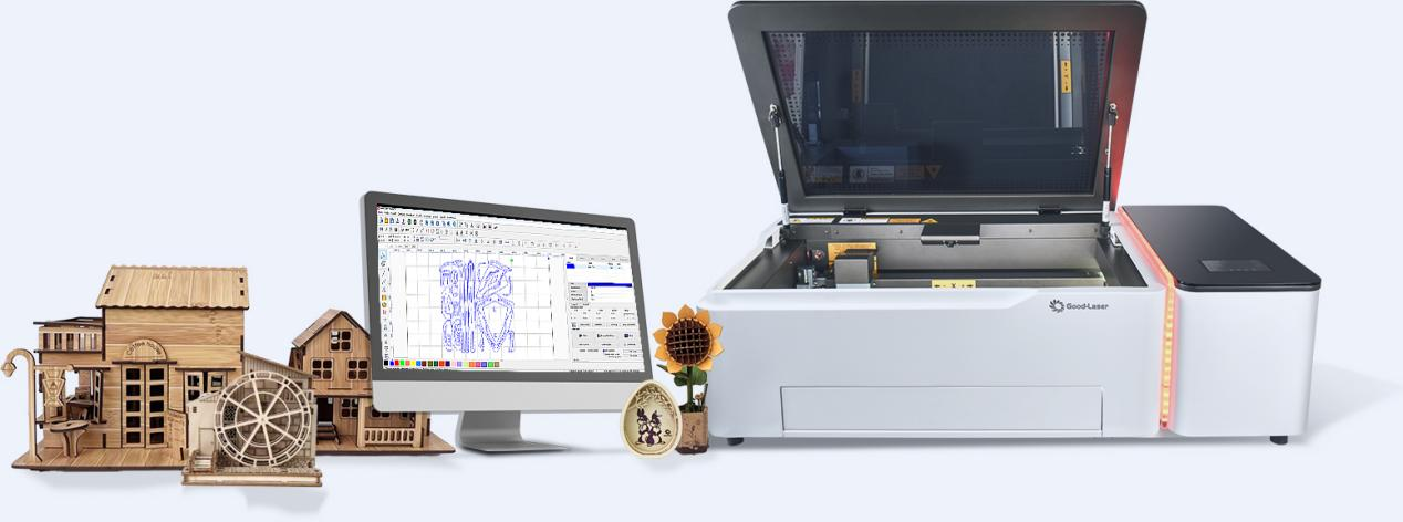 Light 530 Desktop CO2 Laser Cutter