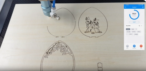 professional DIY CO2 laser cutting machine