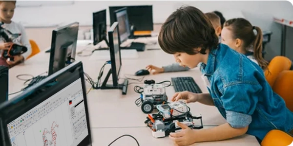 3D Wood Laser Cutter for Schools